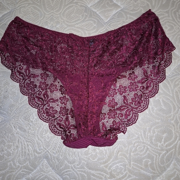 A pair of Pure Beauty by Rene Rofe lingerie lacy panties in a size 3X. - Picture 2 of 4